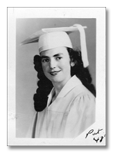 The Graduate  Mom, St. Cecilia's High School (Michigan) 1948